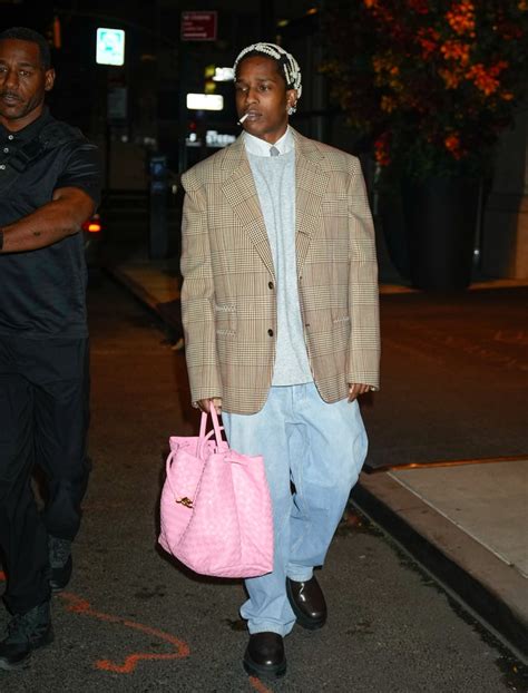 asap rocky chanel purse|A$AP Rocky DGAF If You Think He Carries A Purse .